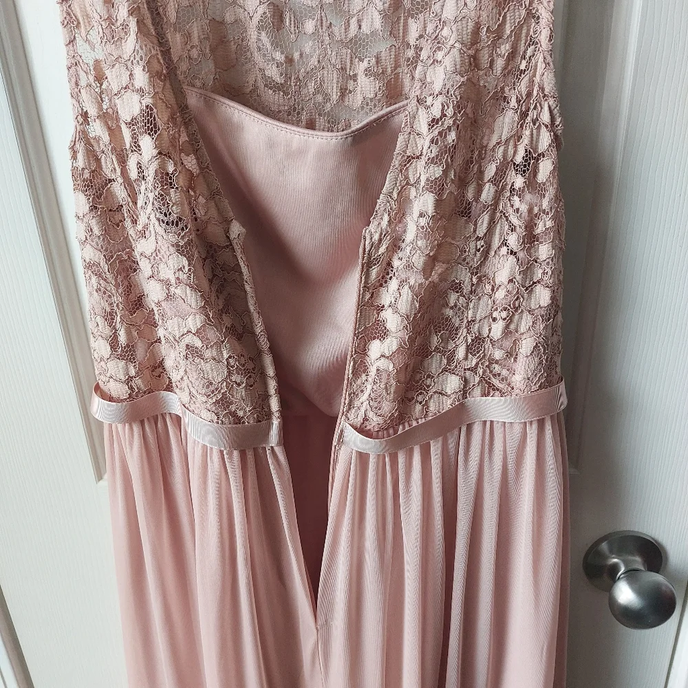 Celebrate DB Studio - Formal Junior/Ladies Bridesmaid Dress Sand/Beige/Tan - Picture 5 of 15